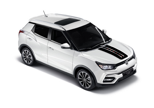 쌍용자동차 티볼리 아머.<쌍용자동차 제공>